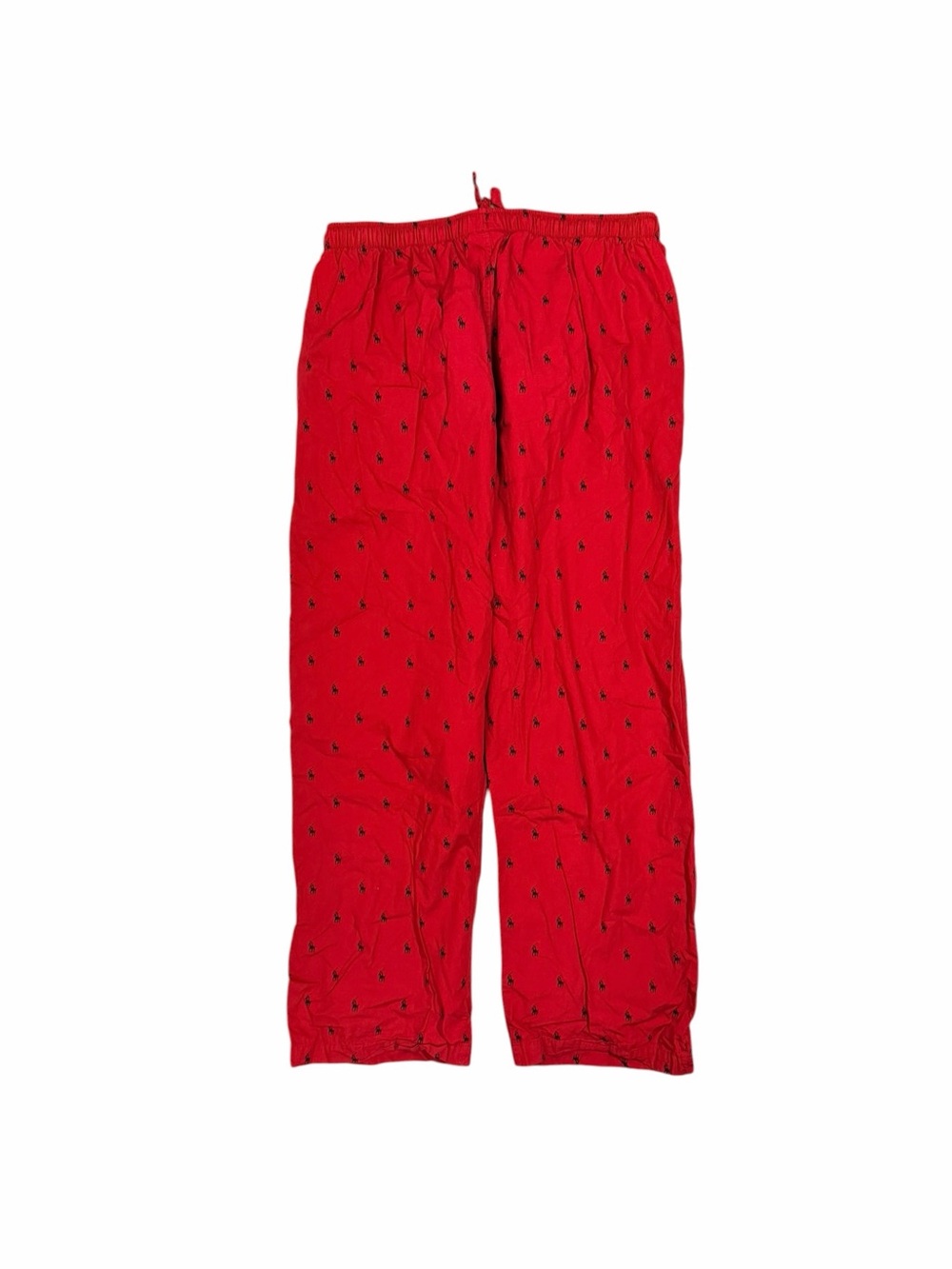 Polo Ralph Lauren Men's Size Large Drawstring Red Blue Pony Pajama Pants - Picture 6 of 8